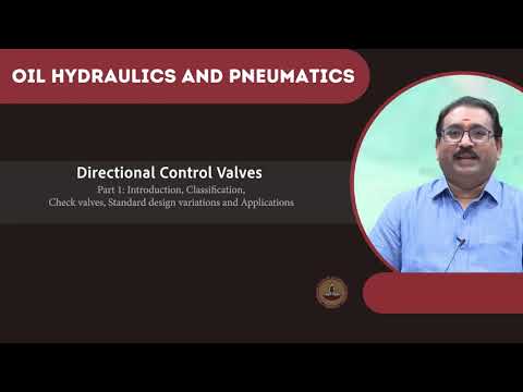 NPTEL 5.1 - Directional Control Valves