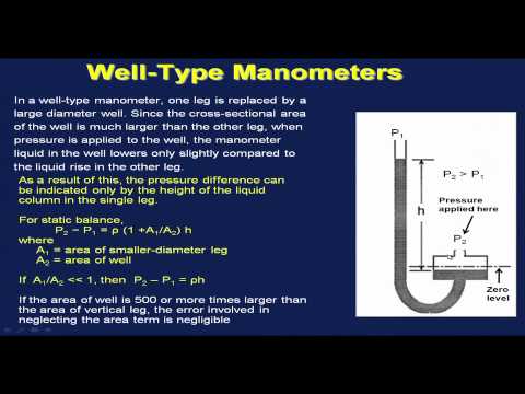 Mod-01 Lec-42 Pressure Measurement