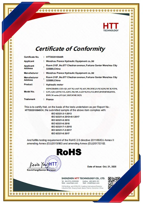 ROHS-Hydraulic motor
