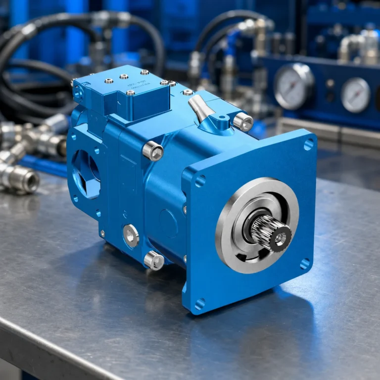 Prance Hydraulic piston — official product photo with illustrative scene background (not a real site photo)