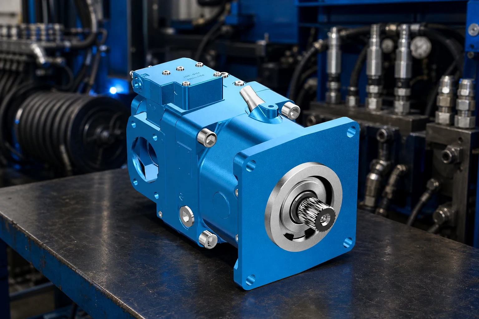 Hydraulic circuit and component interface