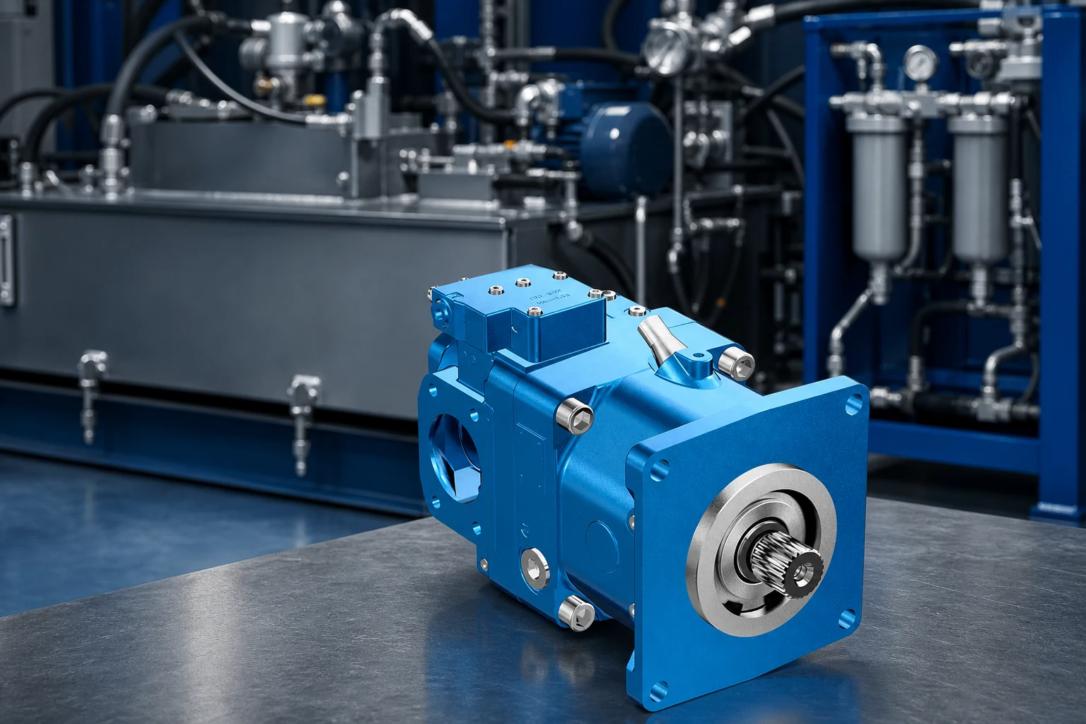 Prance Hydraulic Closed Loop Variable Displacement Piston pump — illustration (not a product photo)