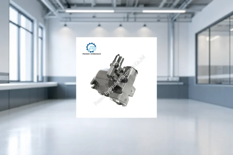 Prance A10VSO axial piston pump on industrial background