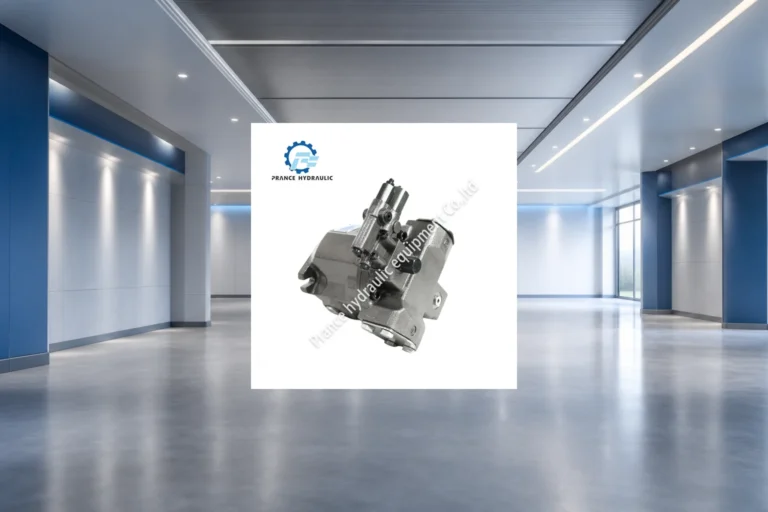 Prance A10VSO variable displacement piston pump on industrial background