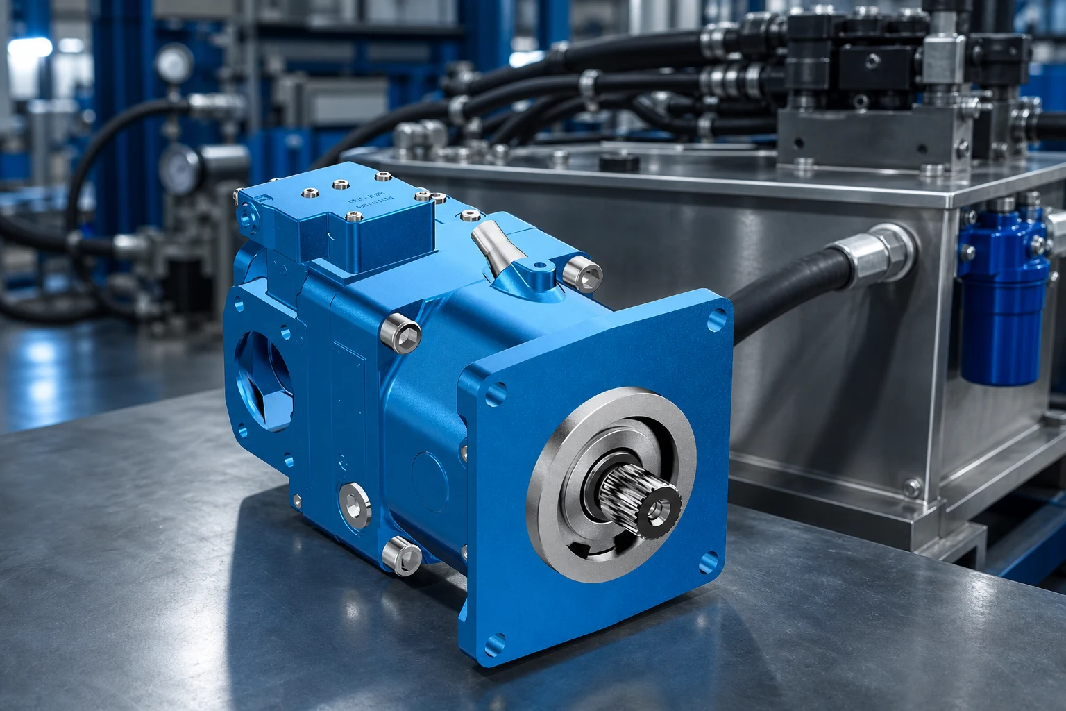 Hydraulic circuit and component interface