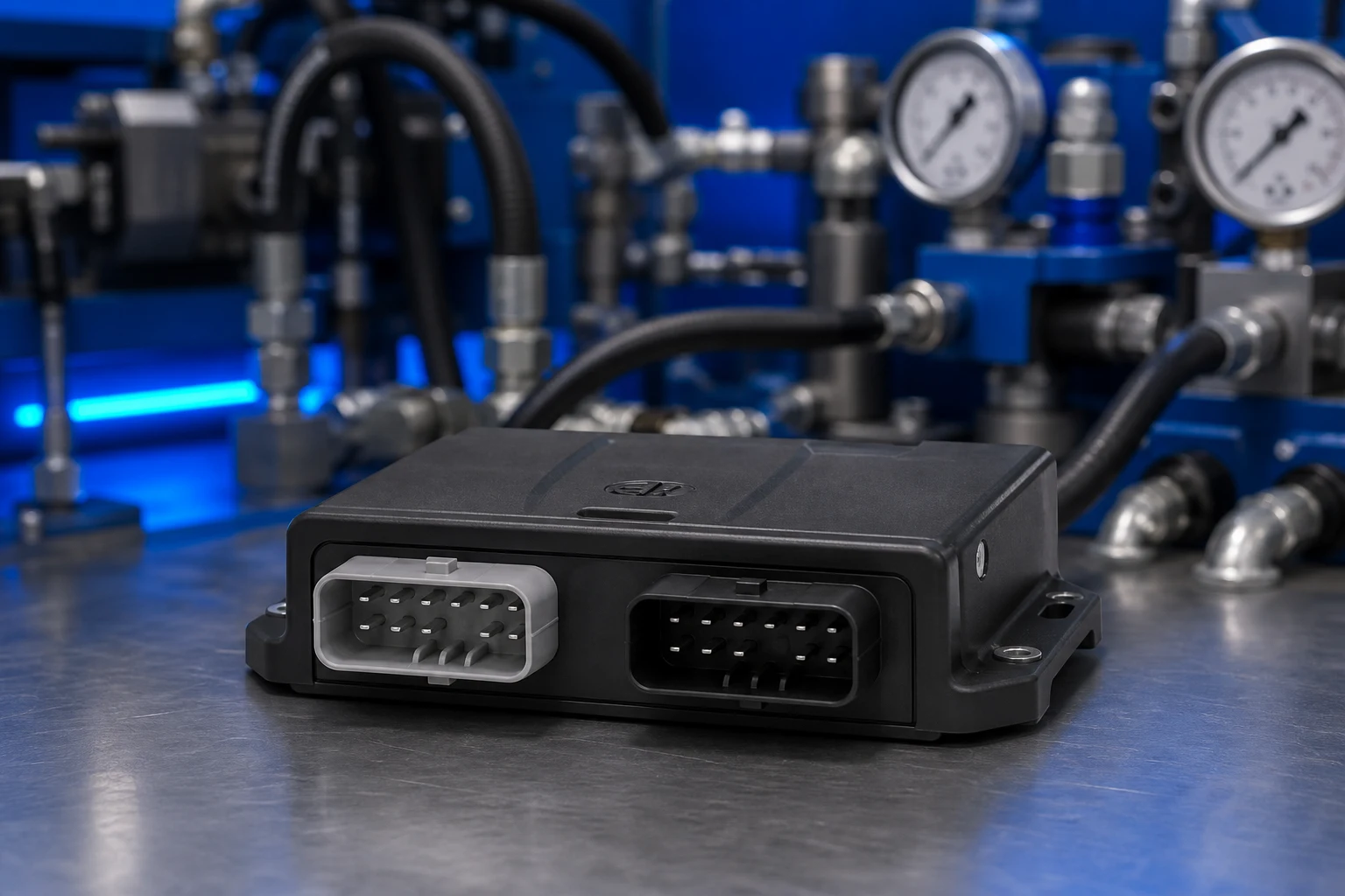 Hydraulic circuit and component interface