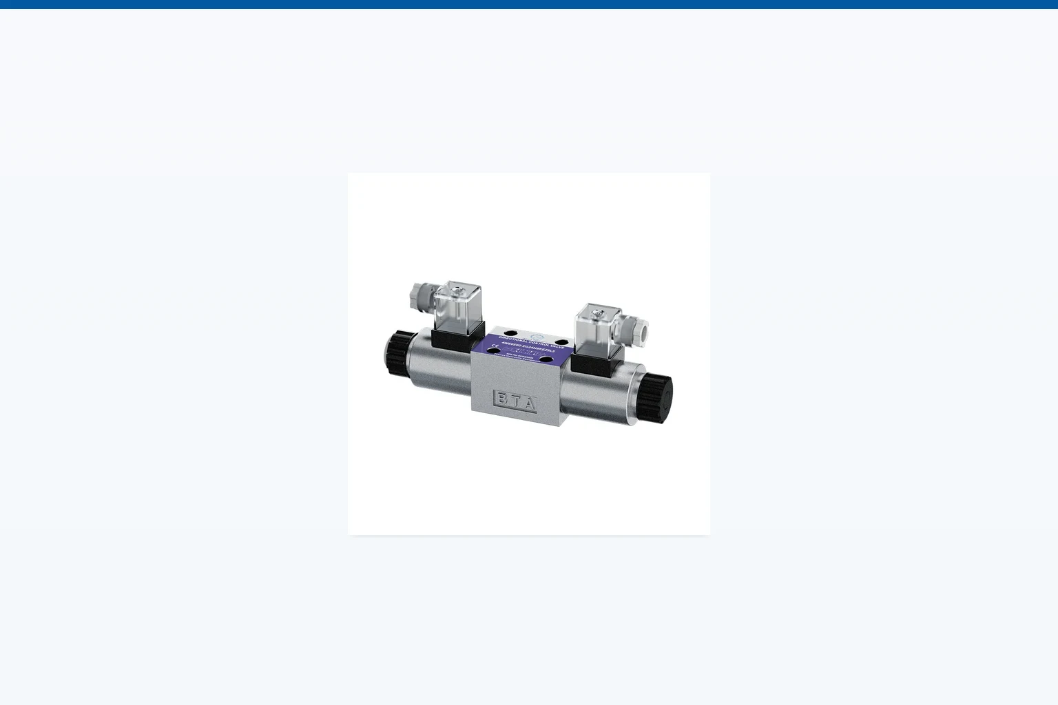 Hydraulic Proportional Valve with Position feedback — Prance Hydraulic official product with illustrative industrial background (not a real site photo)