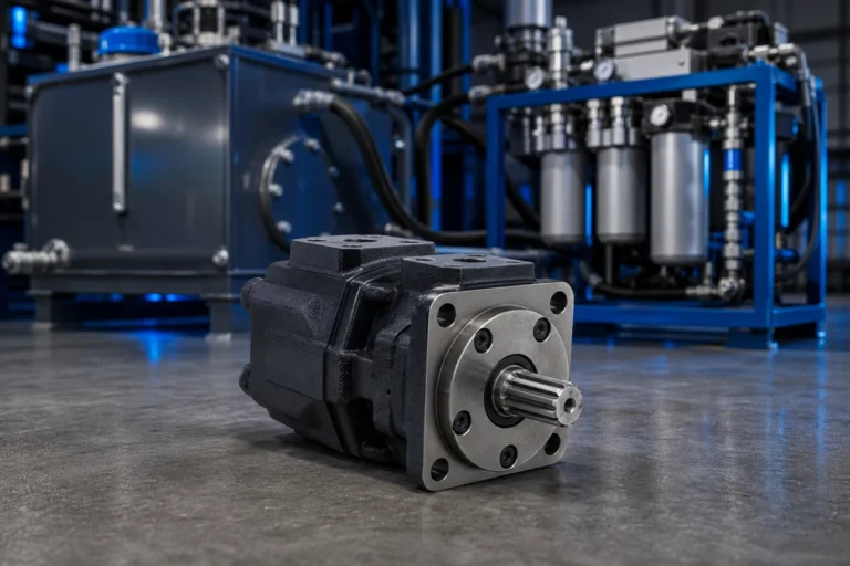 Prance Hydraulic Radial Piston motor — illustration (not a product photo)