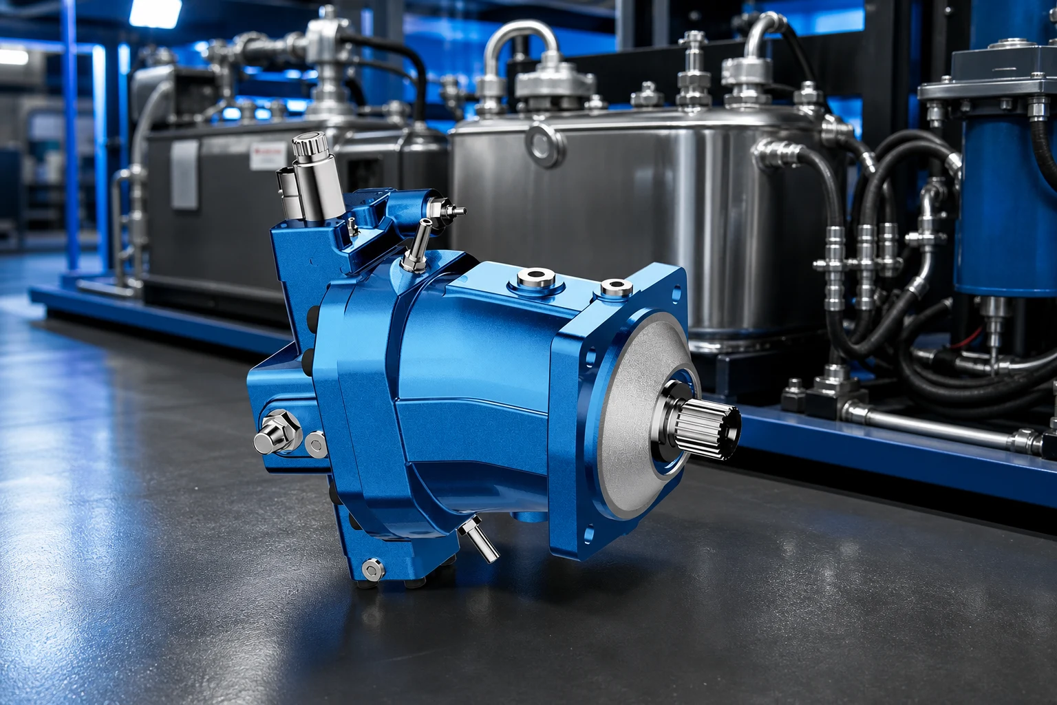 Hydraulic radial piston motor