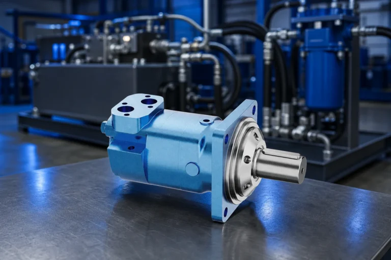 Prance Hydraulic Wheel Orbit Motor — illustration (not a product photo)