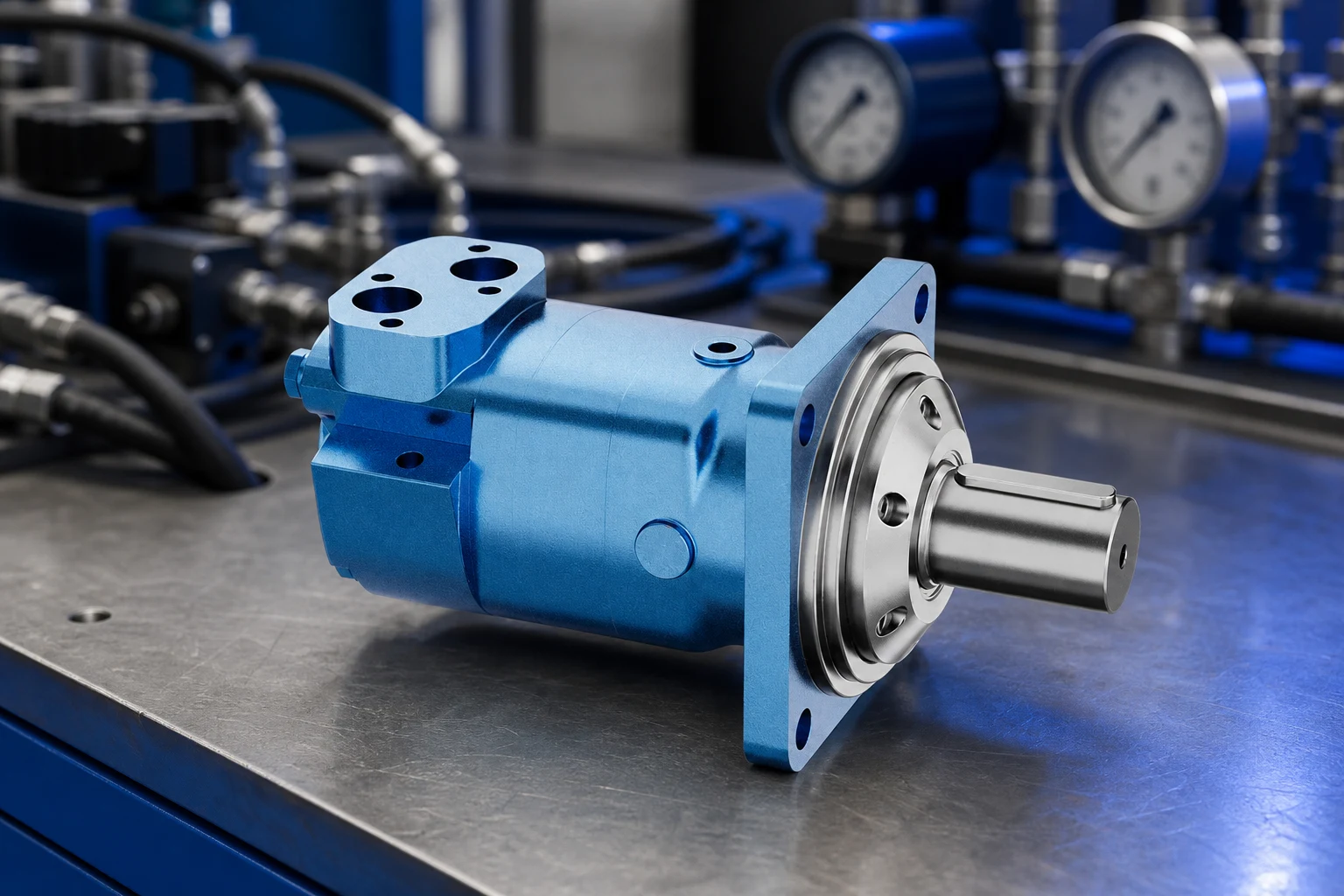Hydraulic orbit motor product view