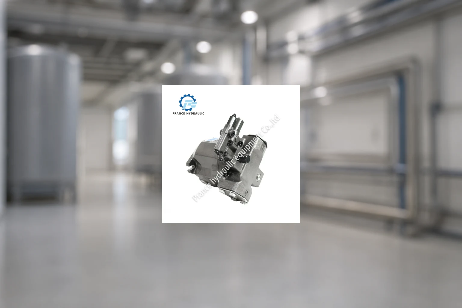 Prance hydraulic pump illustration for operating-condition and fluid-record discussion