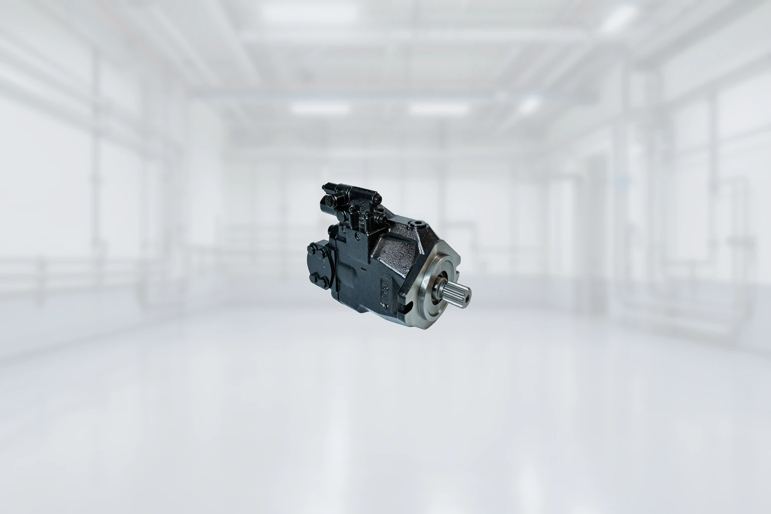 Hydraulic piston pump product-family image for component identification discussion
