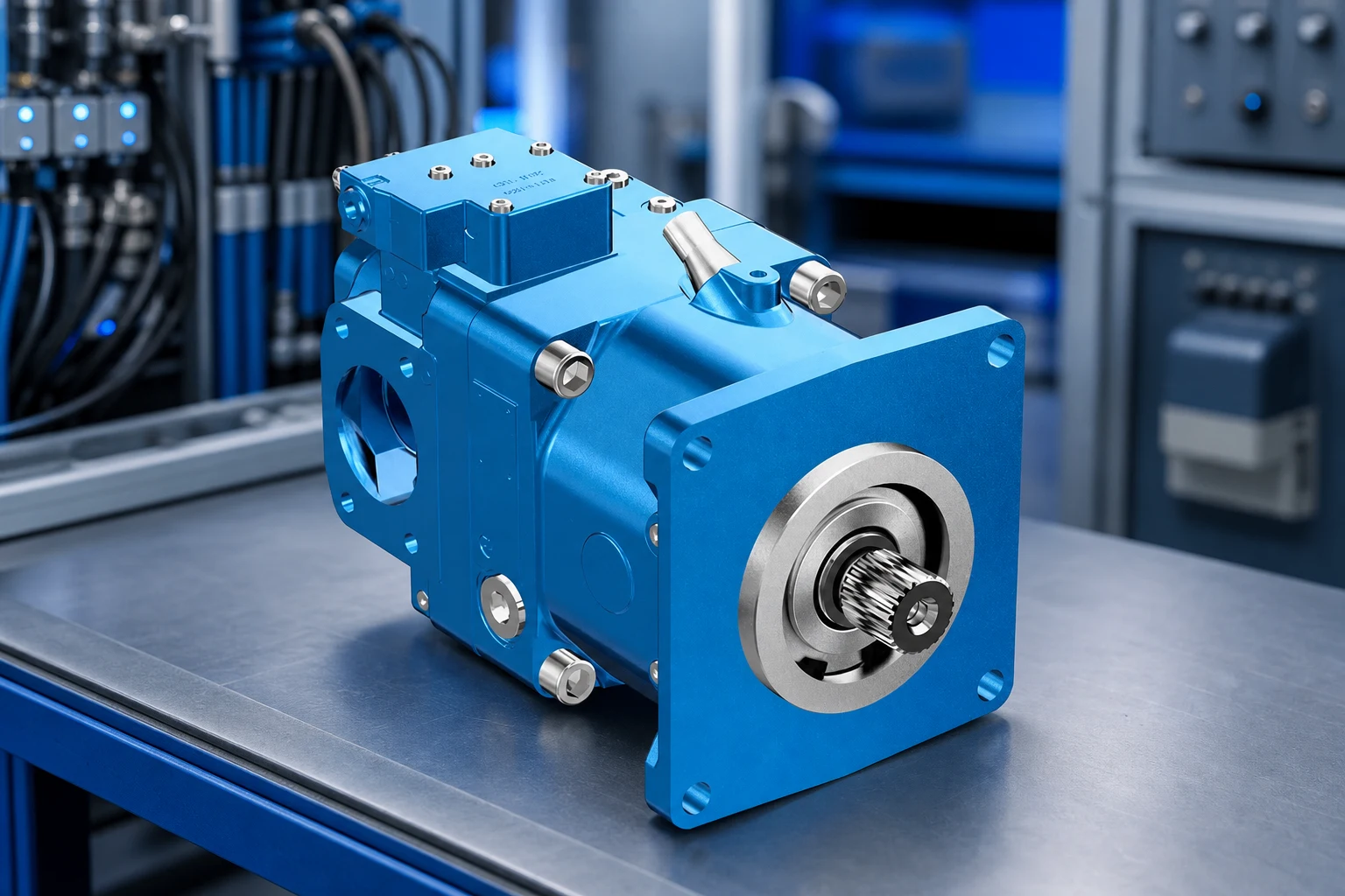 Prance Hydraulic variable — official product photo with illustrative scene background (not a real site photo)