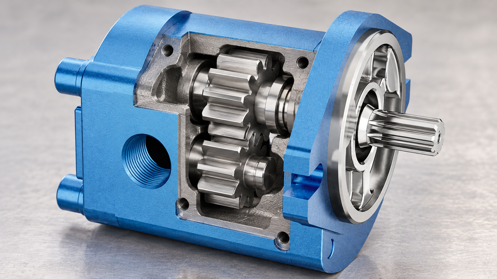 gear pump pressure ripple product-based technical view