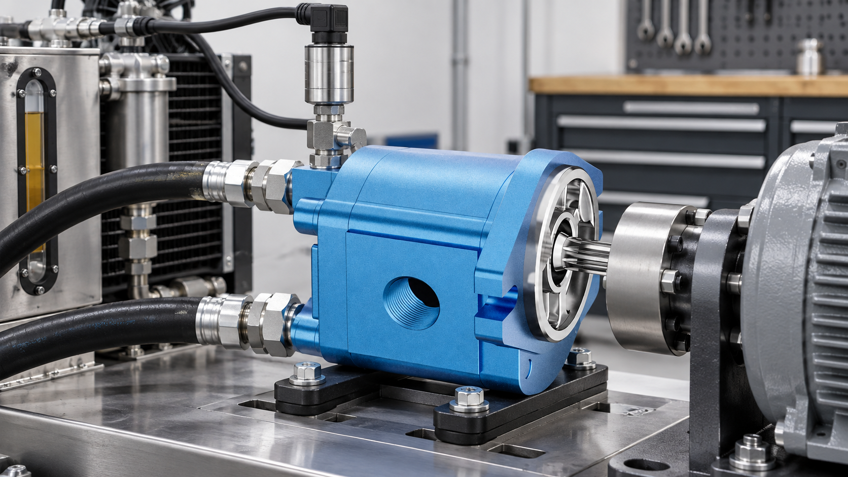 Inspection and measurement for gear pump pressure ripple