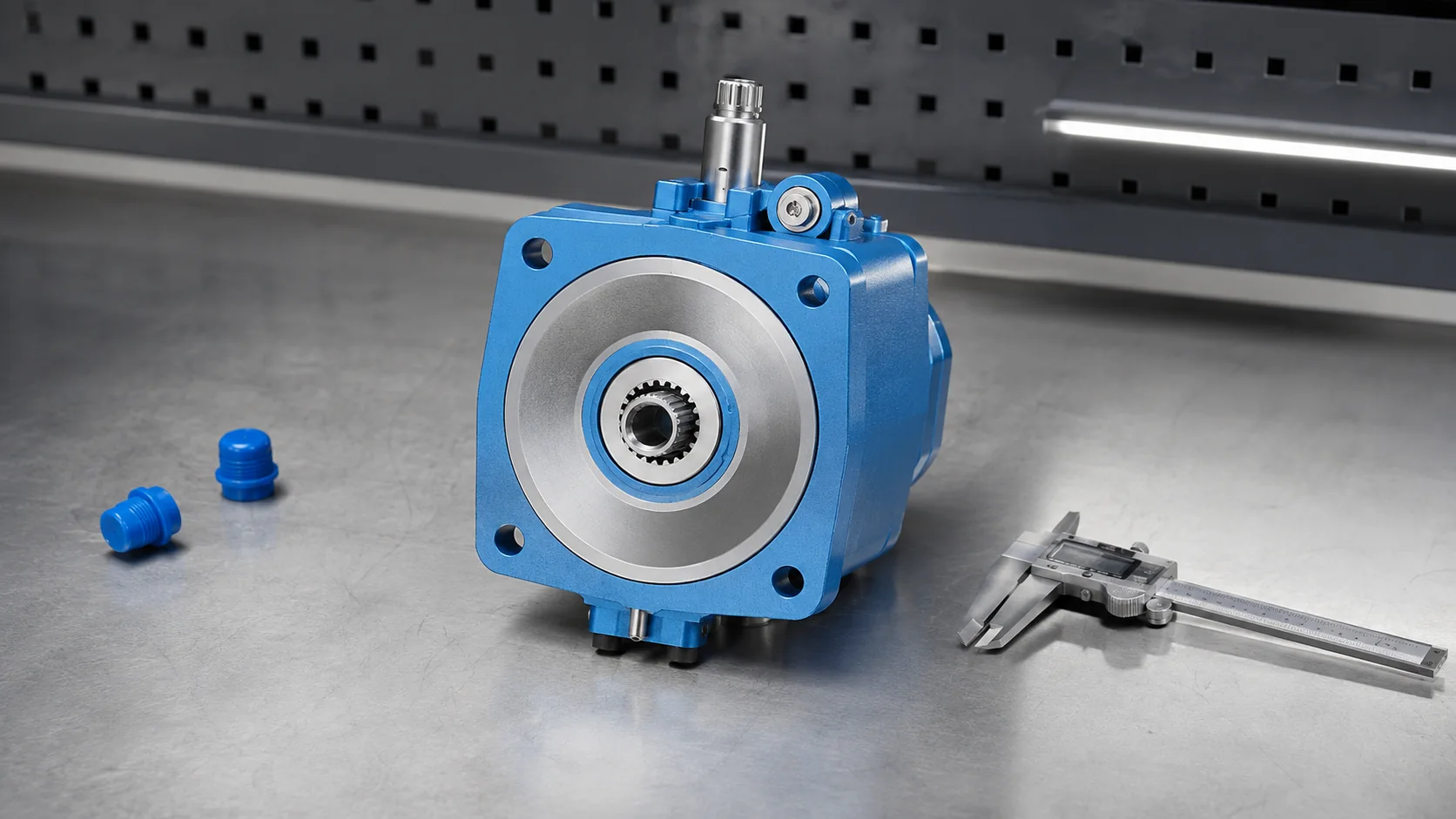Inspection and testing for hydraulic motor crossover relief valve