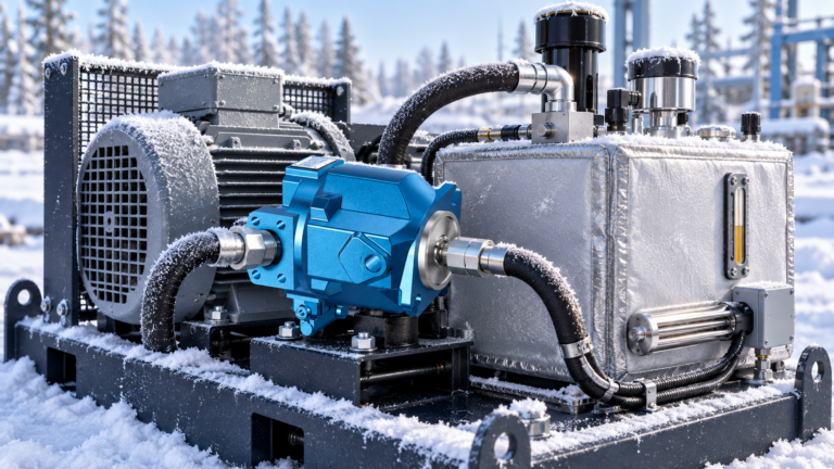 hydraulic pump cold weather Featured technical visual based on a Prance Hydraulic pump