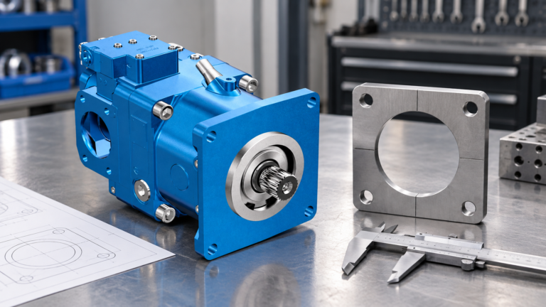 hydraulic pump interchange guide Featured technical visual based on a Prance Hydraulic pump