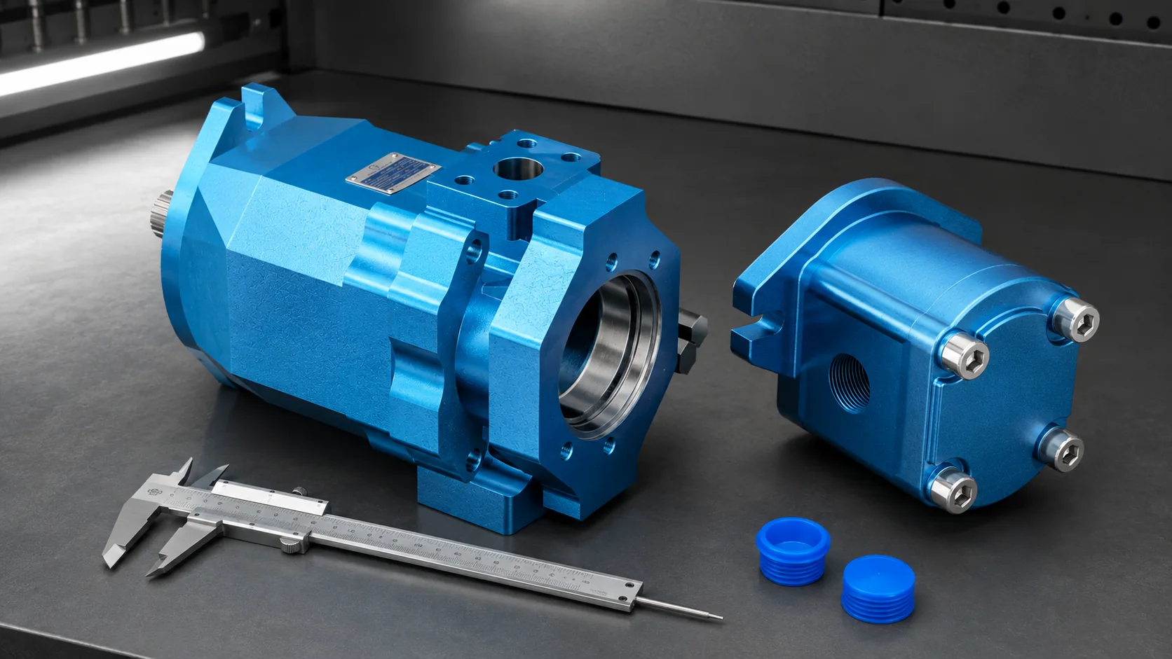 High Pressure Variable Displacement Piston Pump A10VSO 52 Series and External Gear Pump HDH for Hydraulic Pump Pressure vs Flow