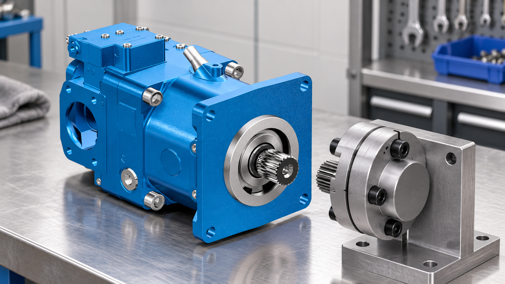 hydraulic pump replacement checklist product-based technical view