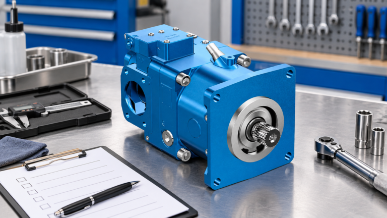 hydraulic pump replacement checklist Featured technical visual based on a Prance Hydraulic pump
