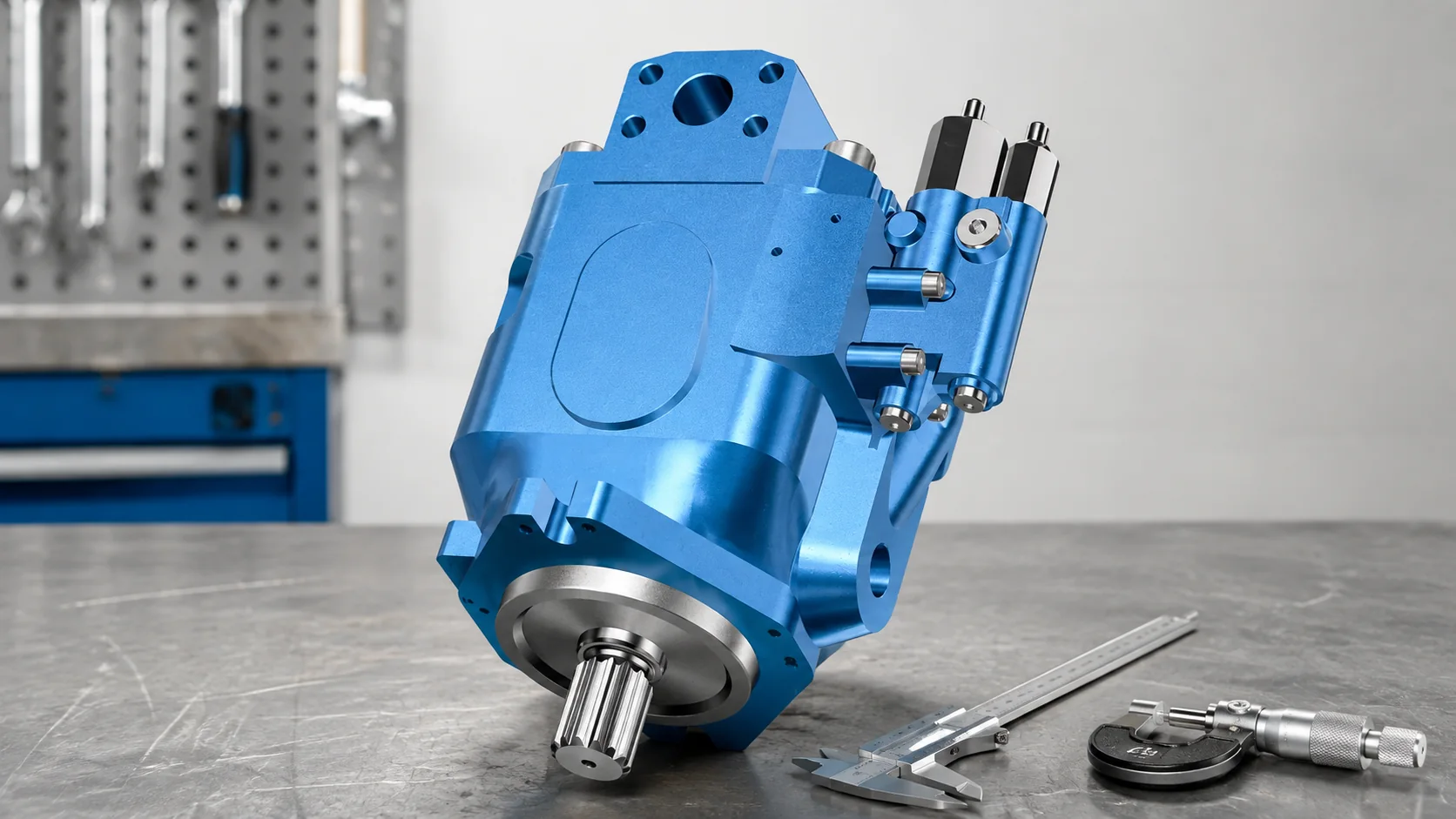 hydraulic pump startup after storage product-based technical view