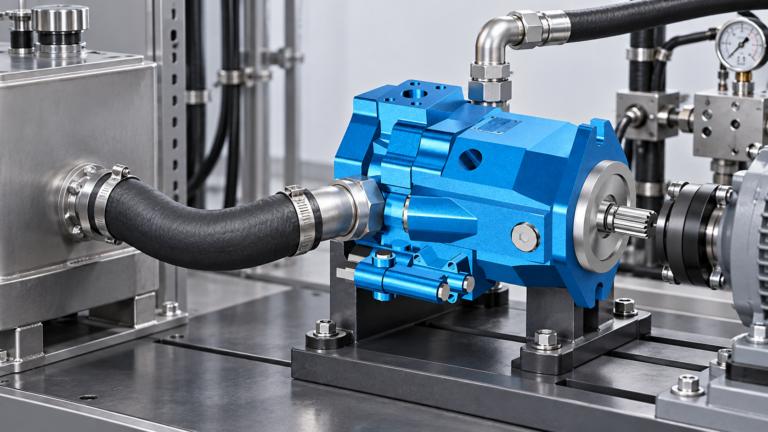 hydraulic pump suction line sizing Featured technical visual based on a Prance Hydraulic pump