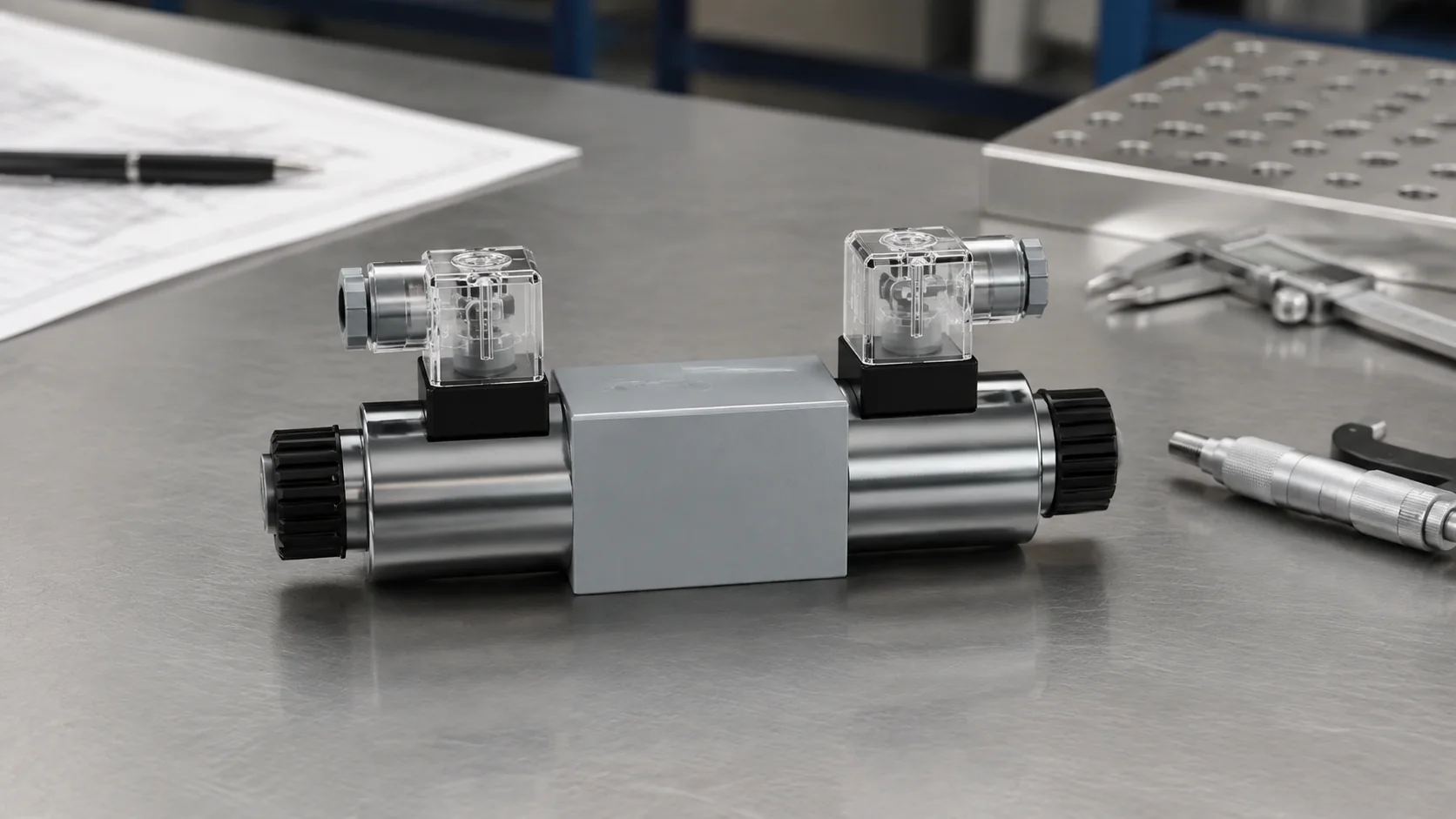 Directional Valve 4WE for Hydraulic Valve Power Beyond vs Tank