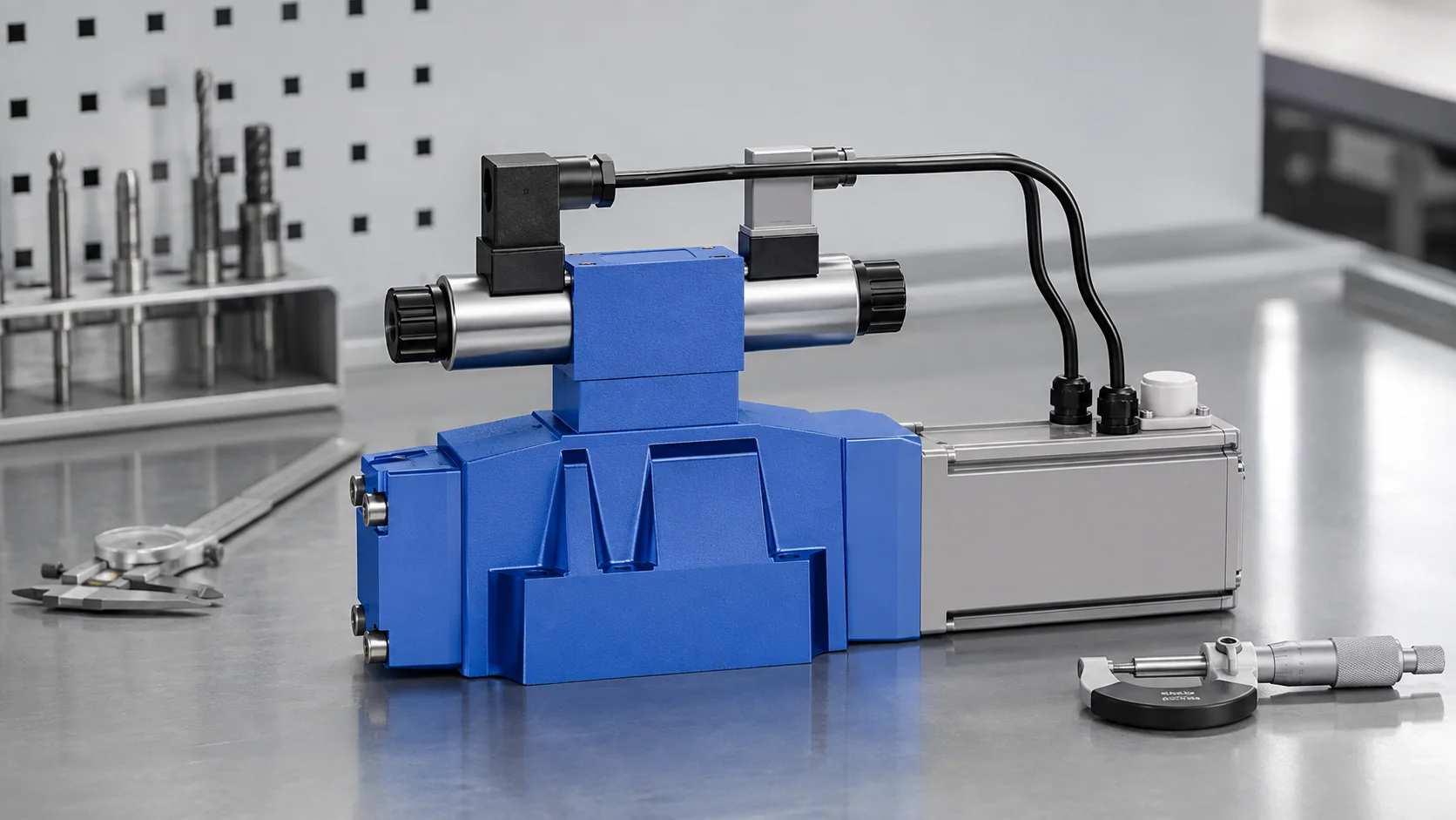 Hydraulic Proportional Valve Integrated Electronics 4WRKE for Load Sensing Hydraulic Valve