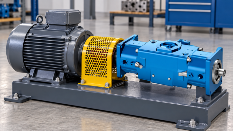 multiple hydraulic pumps one drive Featured technical visual based on a Prance Hydraulic pump
