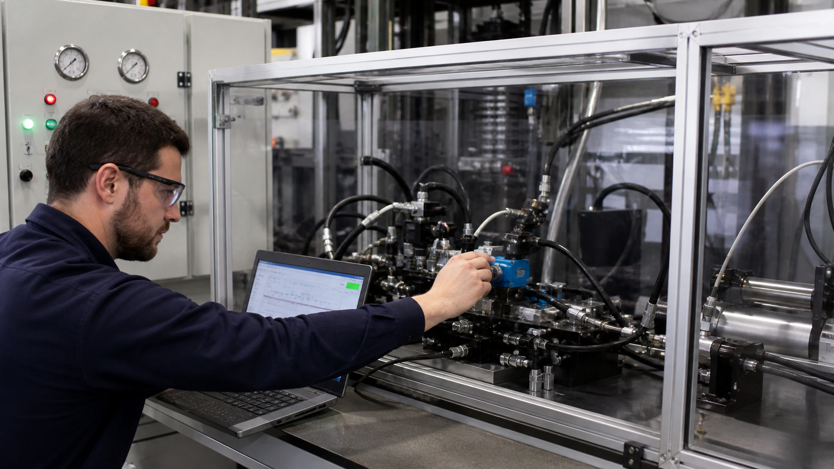 Inspection and testing for proportional valve vs servo valve