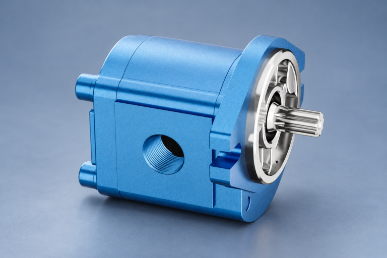External Gear Pump HDH featured exterior reference illustration