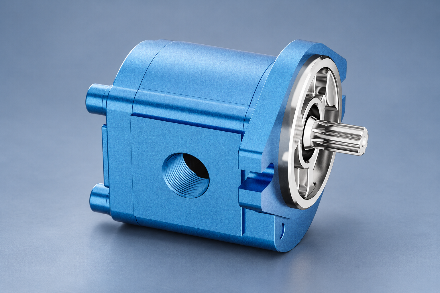 External Gear Pump HDH featured exterior reference illustration