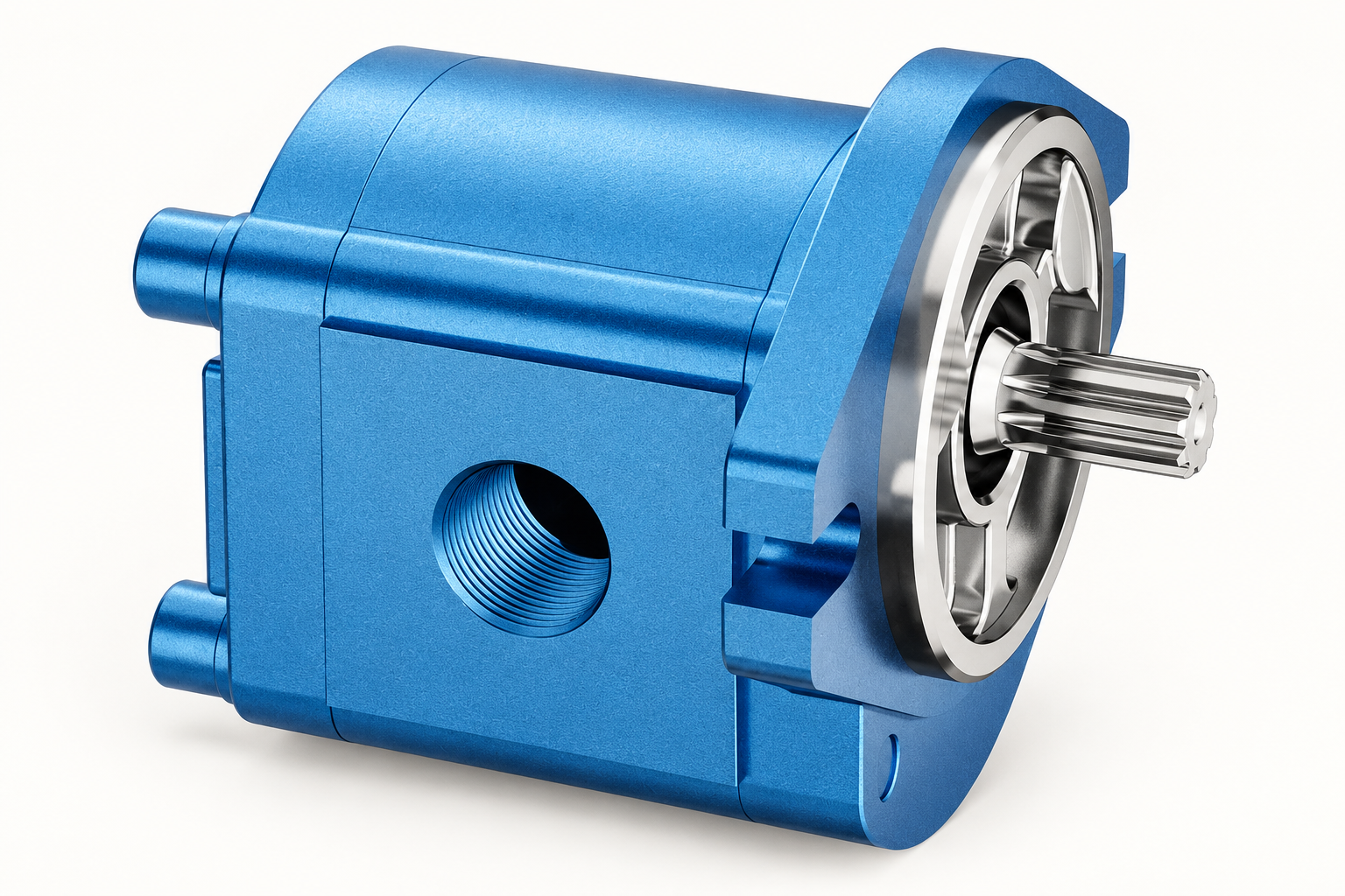 External Gear Pump HDH housing exterior reference illustration