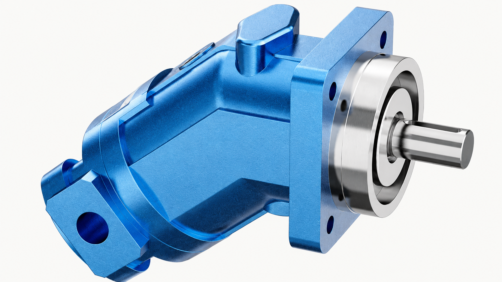 Fixed Displacement Motor A2FM housing exterior reference illustration