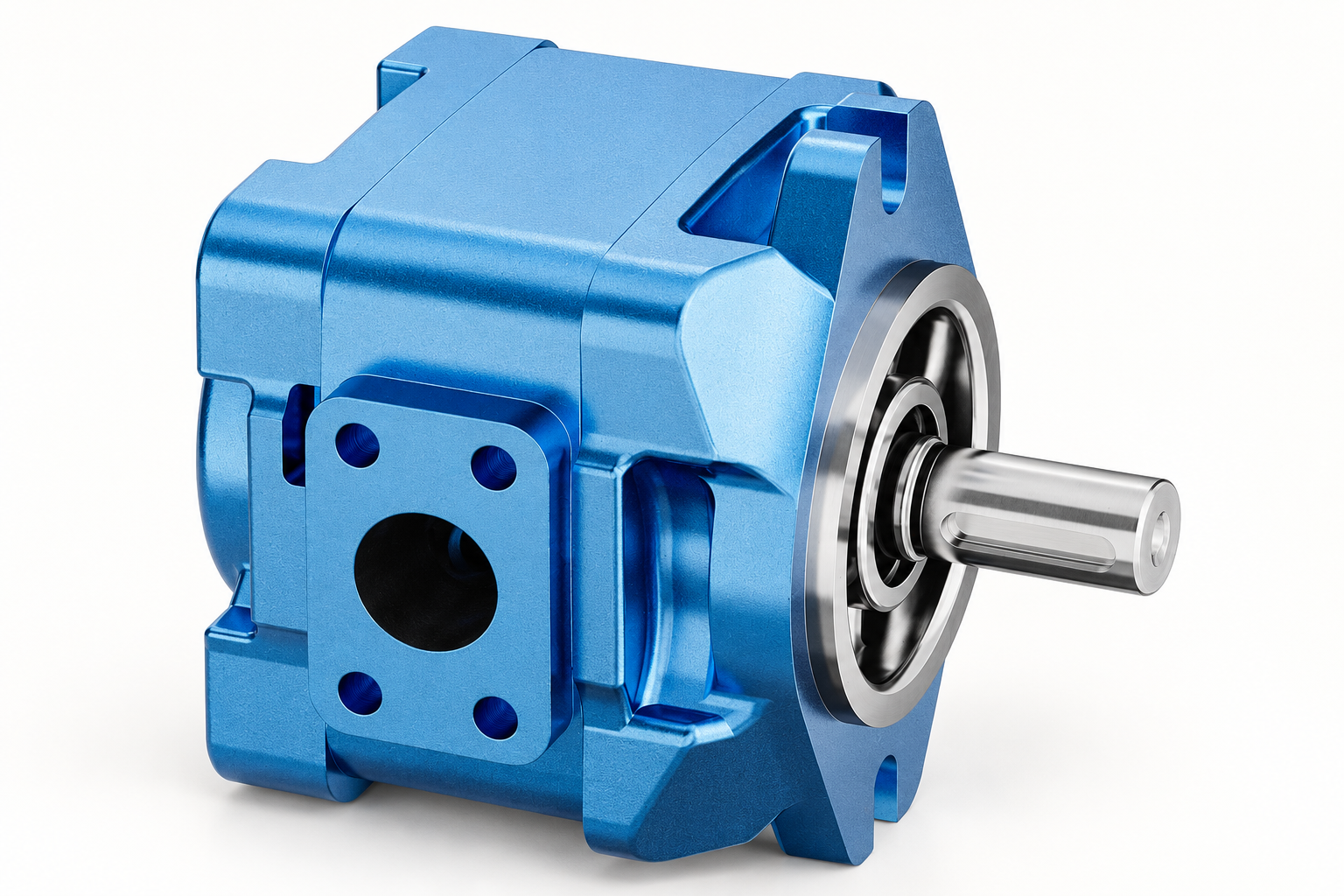 Internal Gear Pump HG for Plastic Injection Molding Machine housing exterior reference illustration