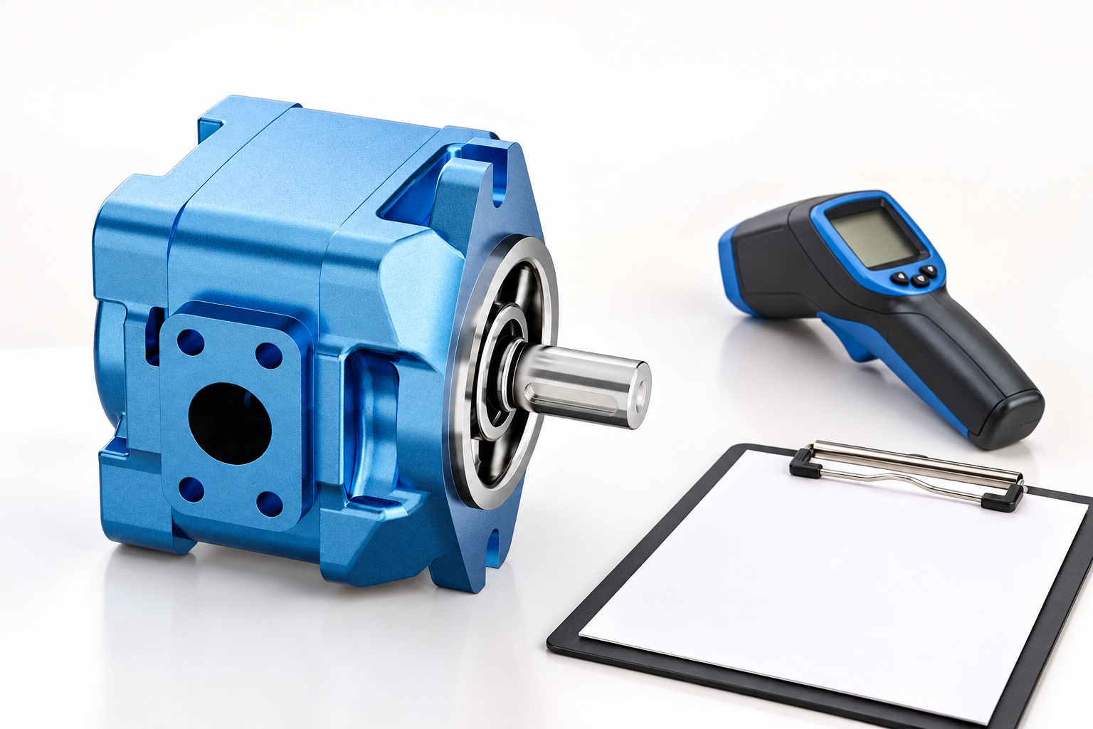 Review pump and drive operating conditions before approving low-speed and standby settings.