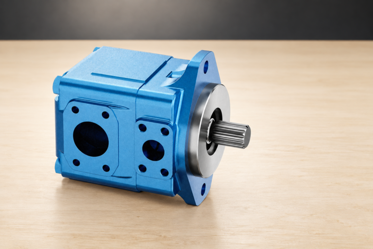 Reference-based T6 vane pump exterior for hydraulic maintenance planning