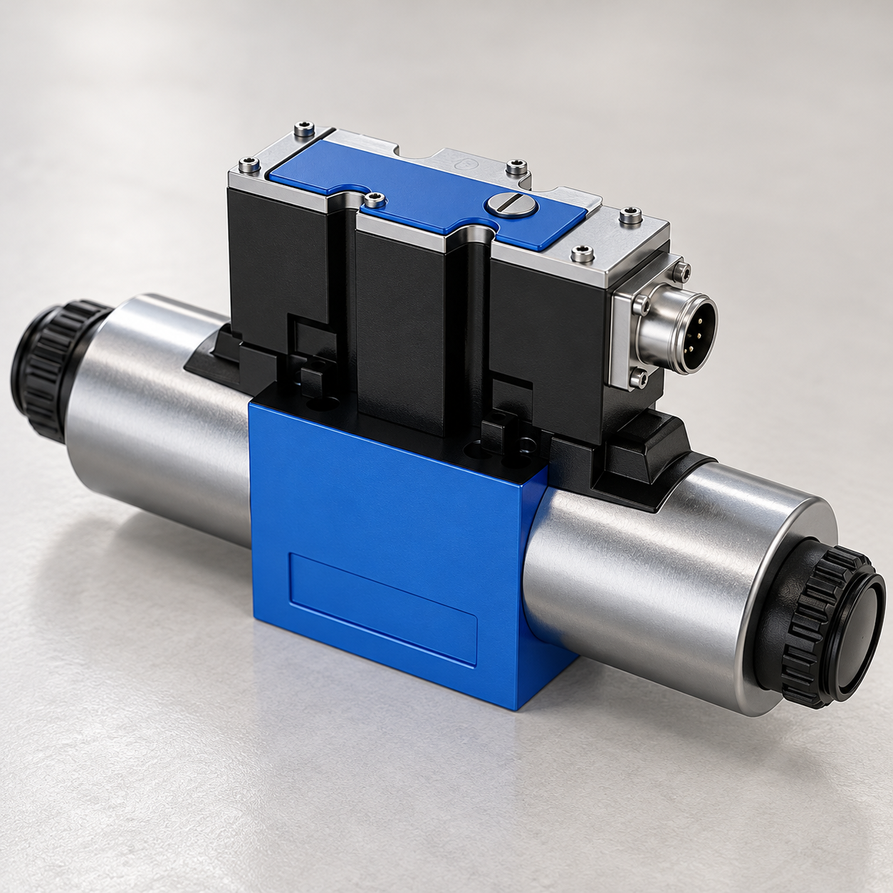4WRAE proportional valve catalog view showing the housing and interface