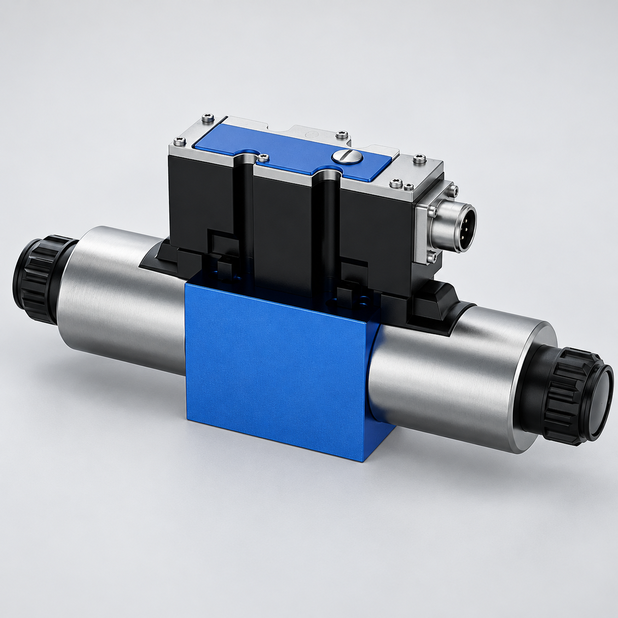 4WRAE proportional valve catalog view showing the housing and interface