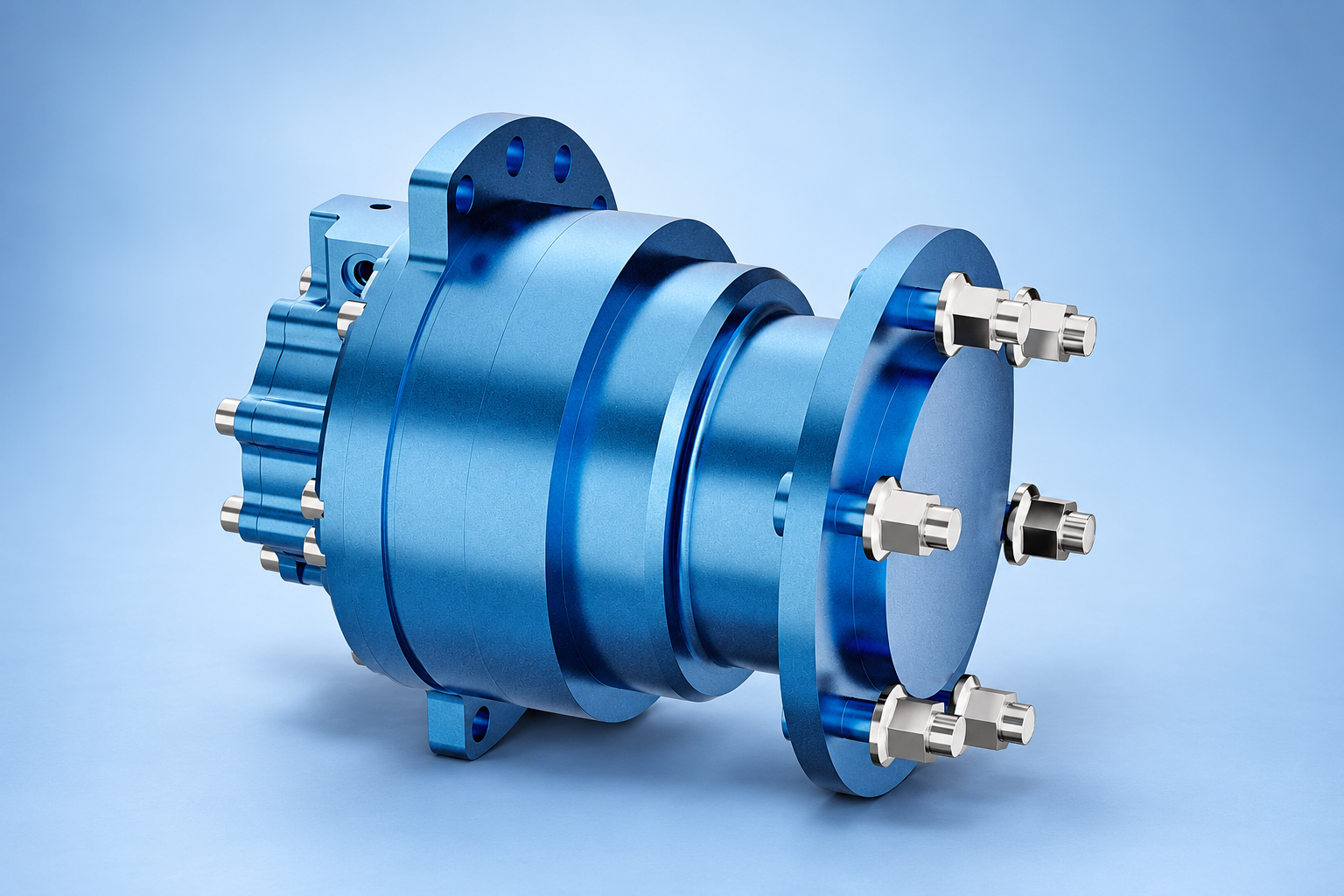 Radial Piston Motor MCR featured exterior reference illustration
