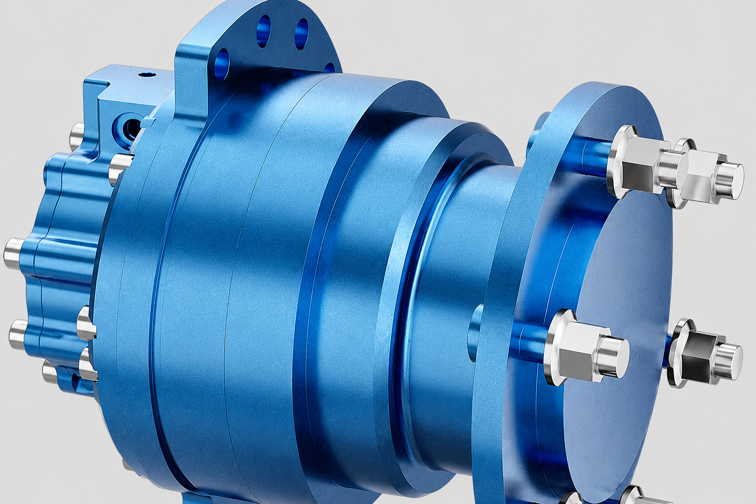 Radial Piston Motor MCR interface exterior reference illustration